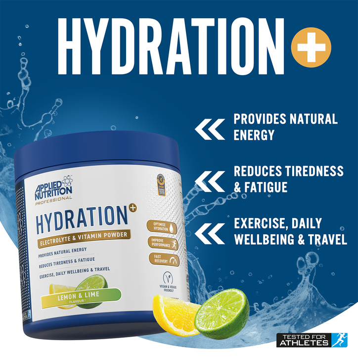 Hydration+ Powder Lemon & Lime 240g image 2