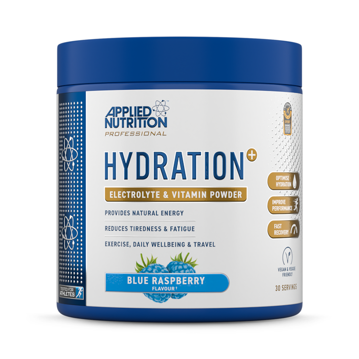 Hydration+ Powder Blue Raspberry 240g image 1