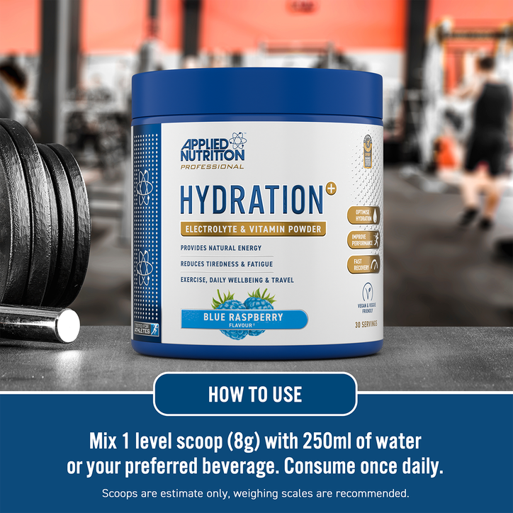 Hydration+ Powder Blue Raspberry 240g image 4