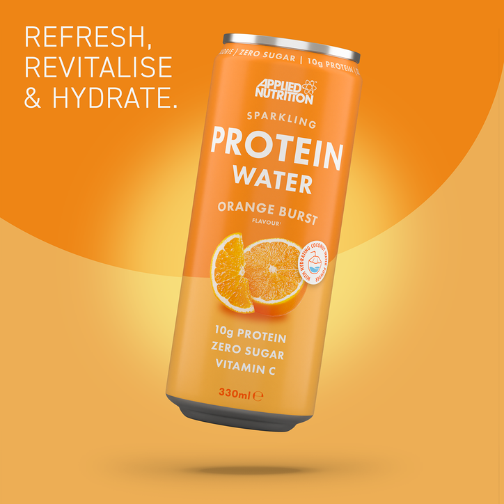 Applied Nutrition Sparkling Protein Water Orange Burst 330ml image 2