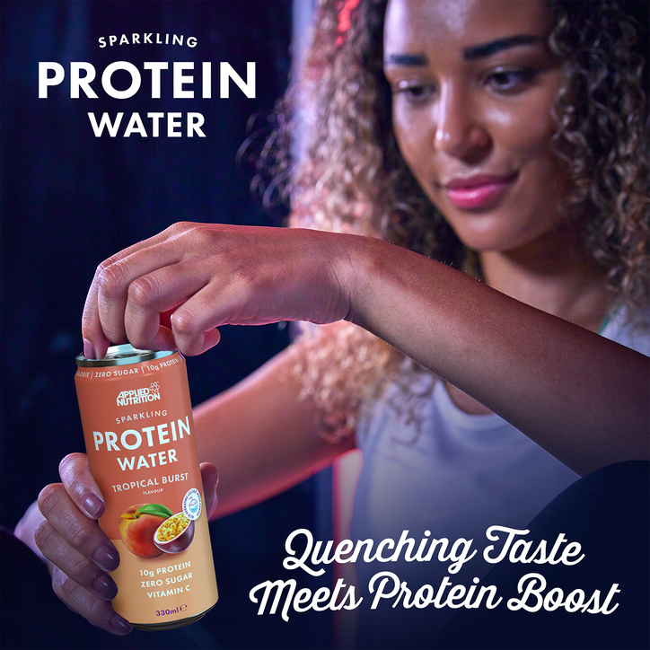 Applied Nutrition Sparkling Protein Water Tropical Burst 330ml image 3