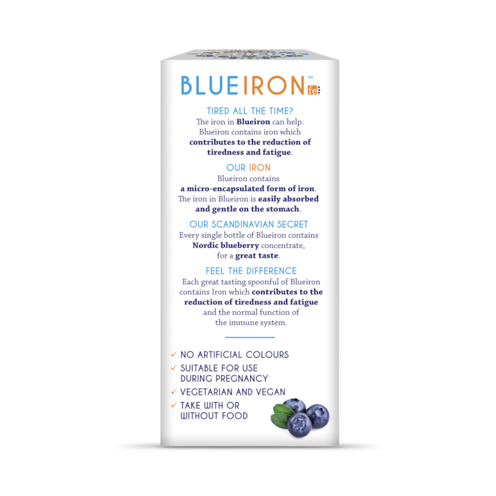 BlueIron Liquid Iron Food Supplement 250ml image 2