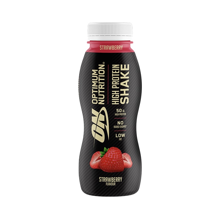 Hight Protein Shake Strawberry 500ml image 1