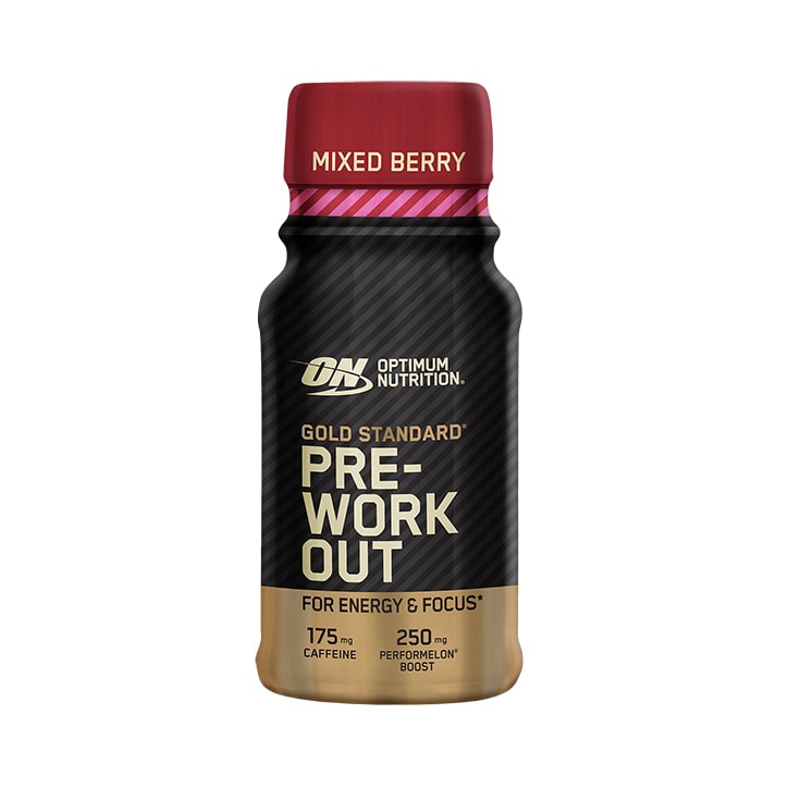 Gold Standard Pre-Workout Mixed Berry Shot 60ml image 1