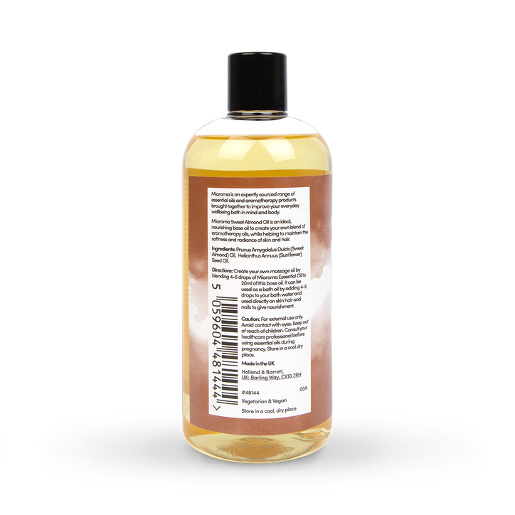 Miaroma Sweet Almond Base Oil 500ml image 2