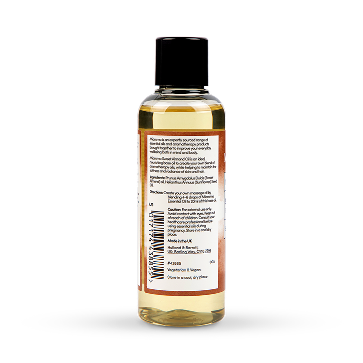Miaroma Sweet Almond Base Oil 100ml image 2