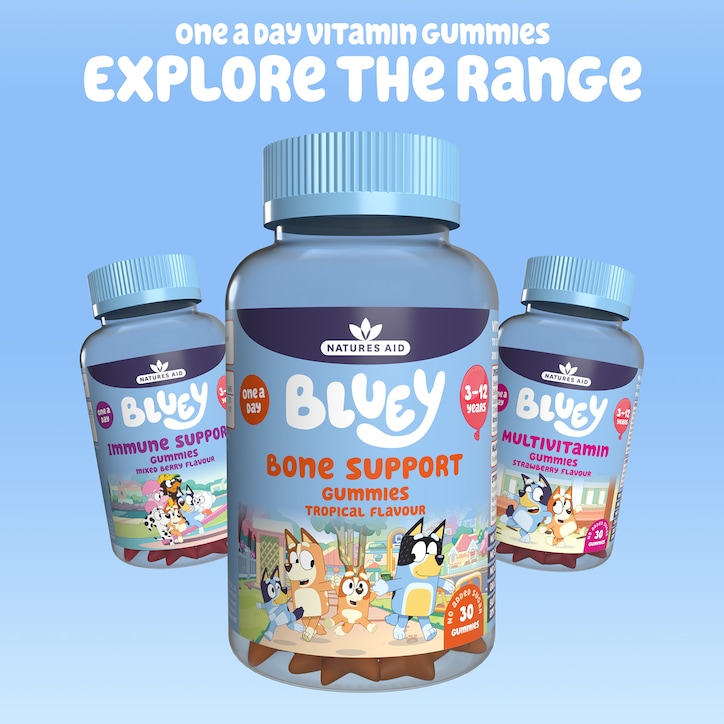 Bluey Bone Support Gummies Tropical Flavour 30 Gummies image 4