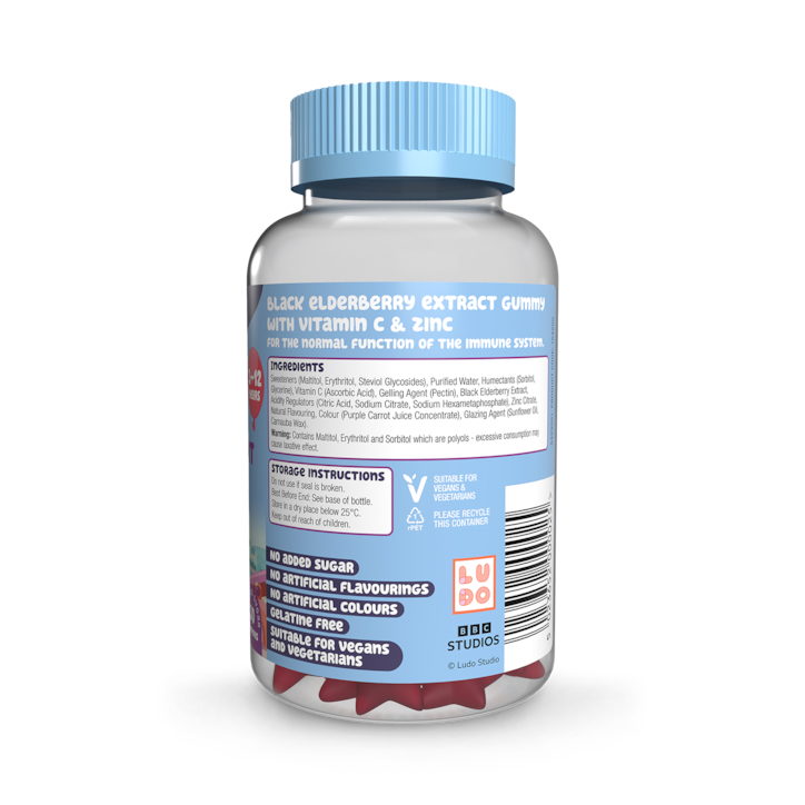 Bluey Immune Support Mixed Berry Flavour 30 Gummies image 3