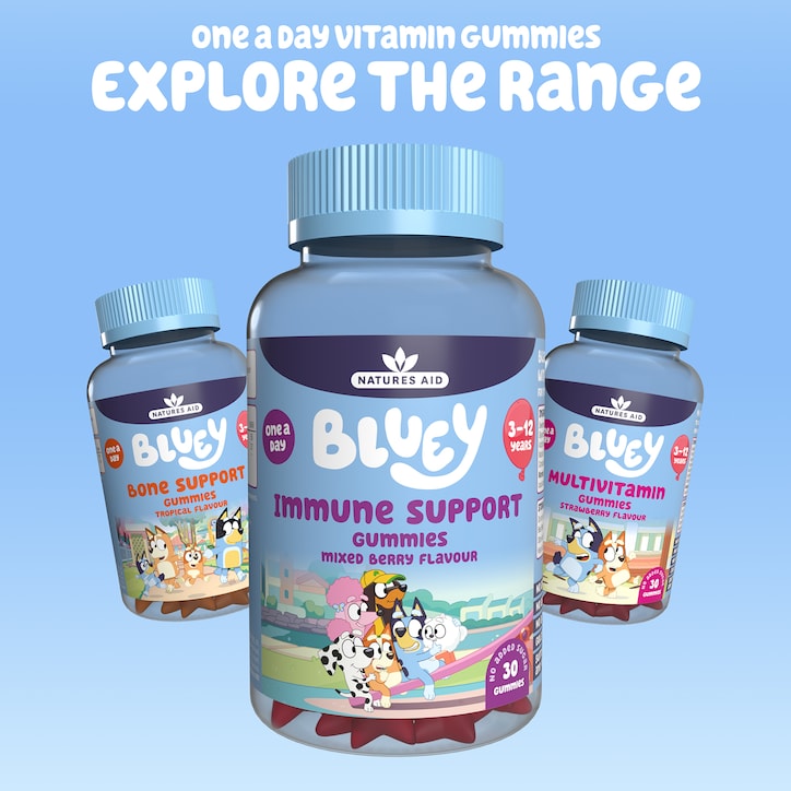 Bluey Immune Support Mixed Berry Flavour 30 Gummies image 4