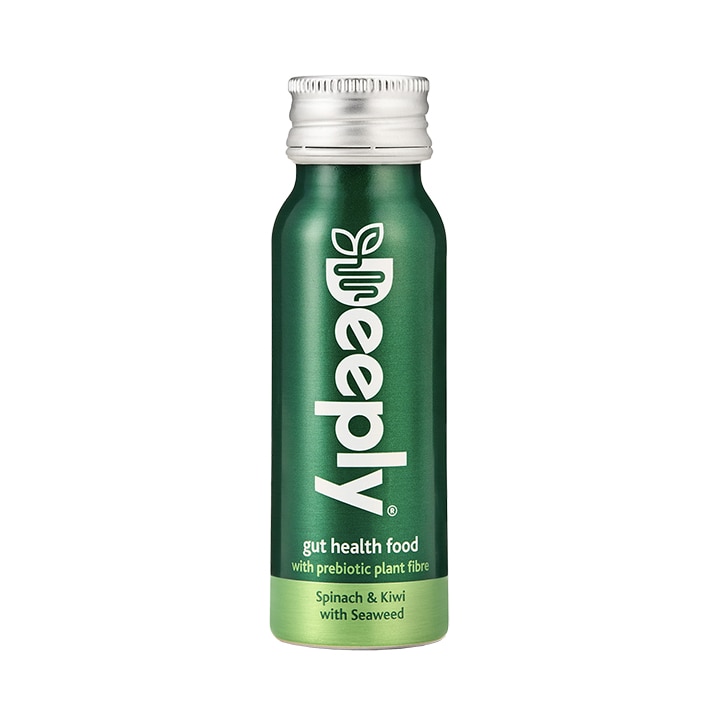 Deeply Gut Health Food With Prebiotic Plant Fibre Spinach & Kiwi With Seaweed 65ml image 1