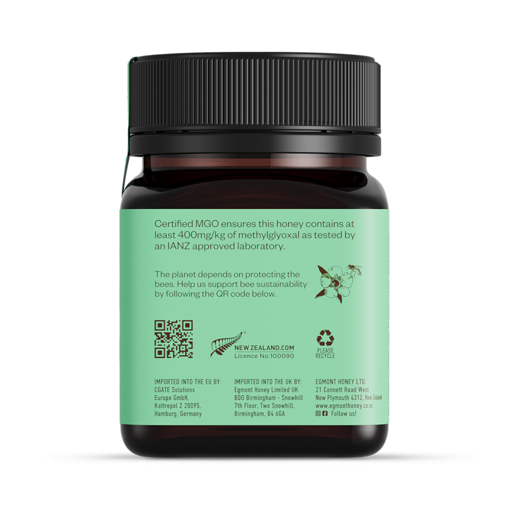 Egmont Honey Monofloral Manuka Honey MGO 400+ 250g image 2