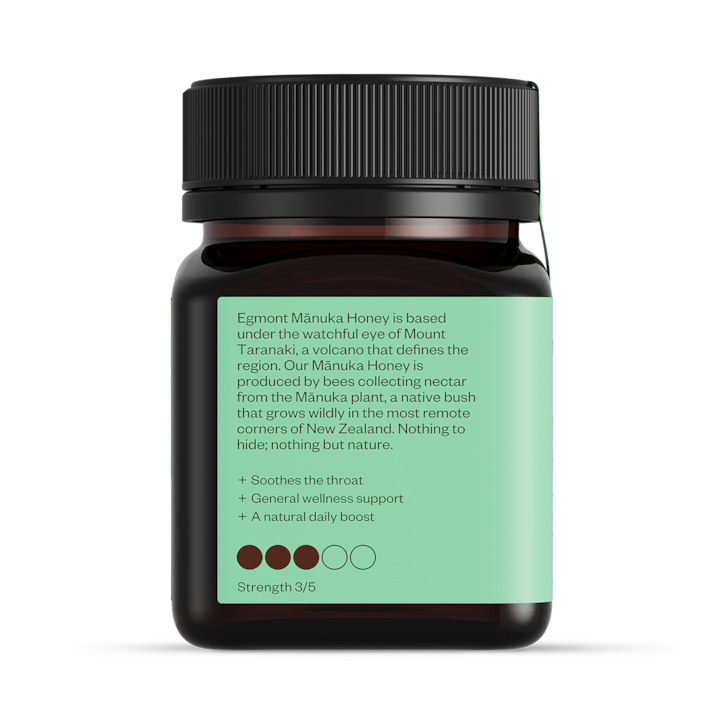 Egmont Honey Monofloral Manuka Honey MGO 400+ 250g image 3
