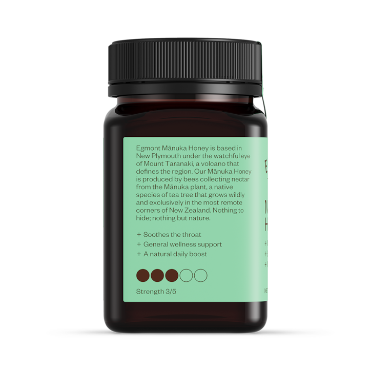 Egmont Honey Monofloral Manuka Honey MGO 400+ 500g image 2