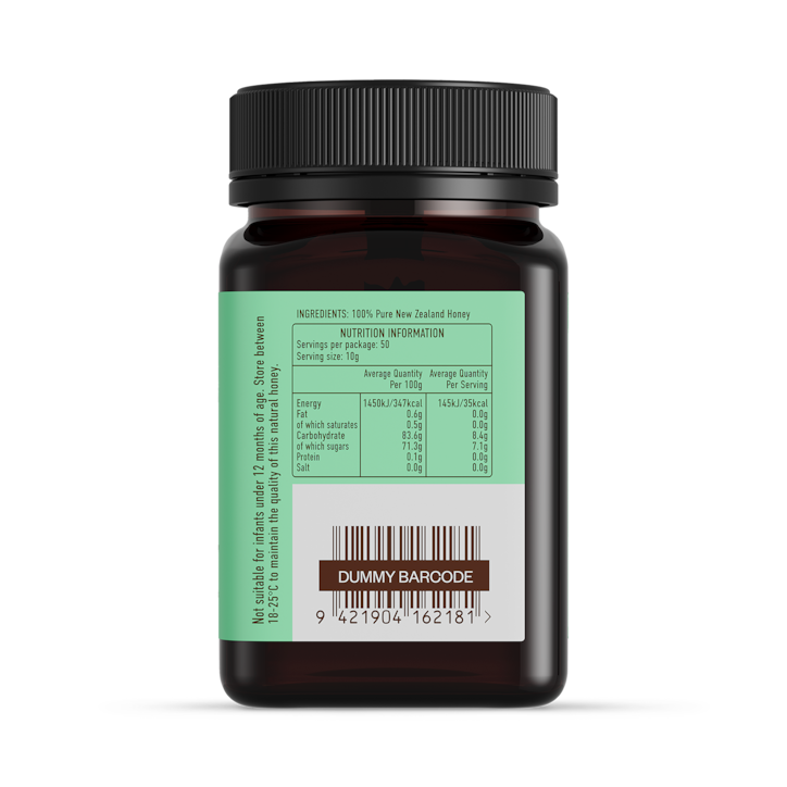 Egmont Honey Monofloral Manuka Honey MGO 400+ 500g image 3