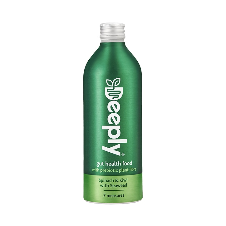 Deeply Gut Health Food With Prebiotic Plant Fibre Spinach & Kiwi With Seaweed 455ml image 1