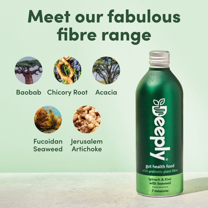 Deeply Gut Health Food With Prebiotic Plant Fibre Spinach & Kiwi With Seaweed Multipack 4 x 455ml image 7