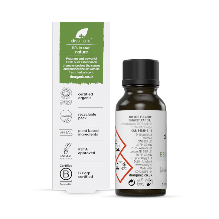 Dr Organic Thyme Pure Oil 10ml image 2