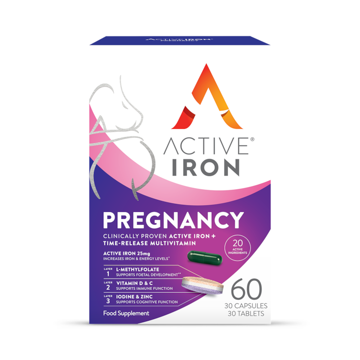 Active Iron Pregnancy 30 Tablets + 30 Capsules image 1