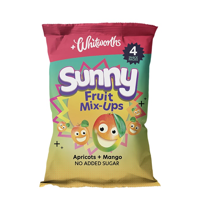 Whitworths Apricots & Mango Sunny Mix Ups 4x 18g image 1