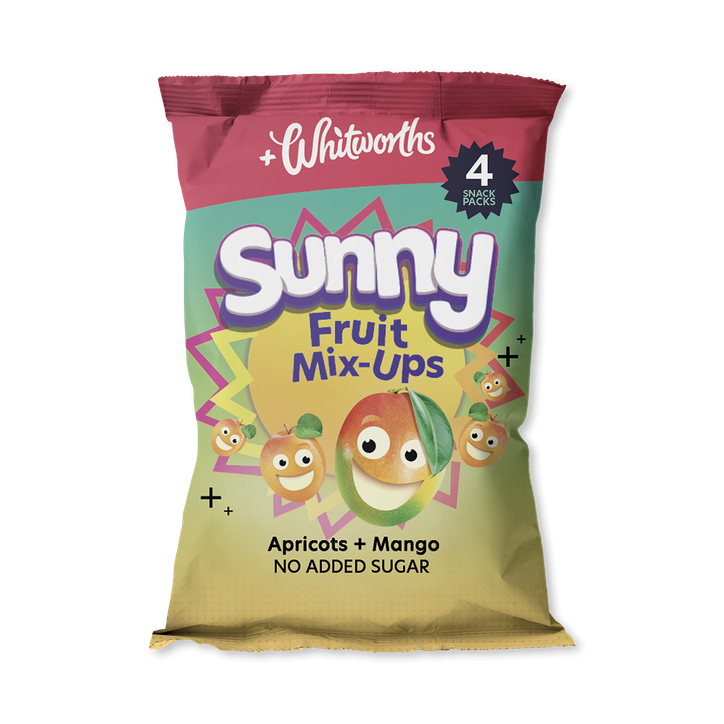 Whitworths Apricots & Mango Sunny Mix Ups 4x 18g