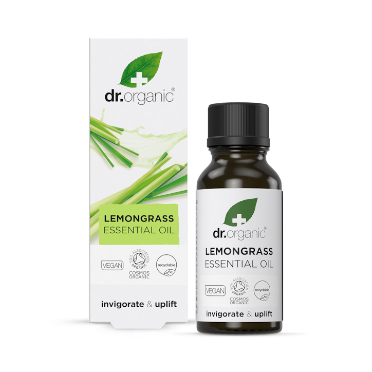 Dr Organic Lemongrass Pure Oil 10ml image 1