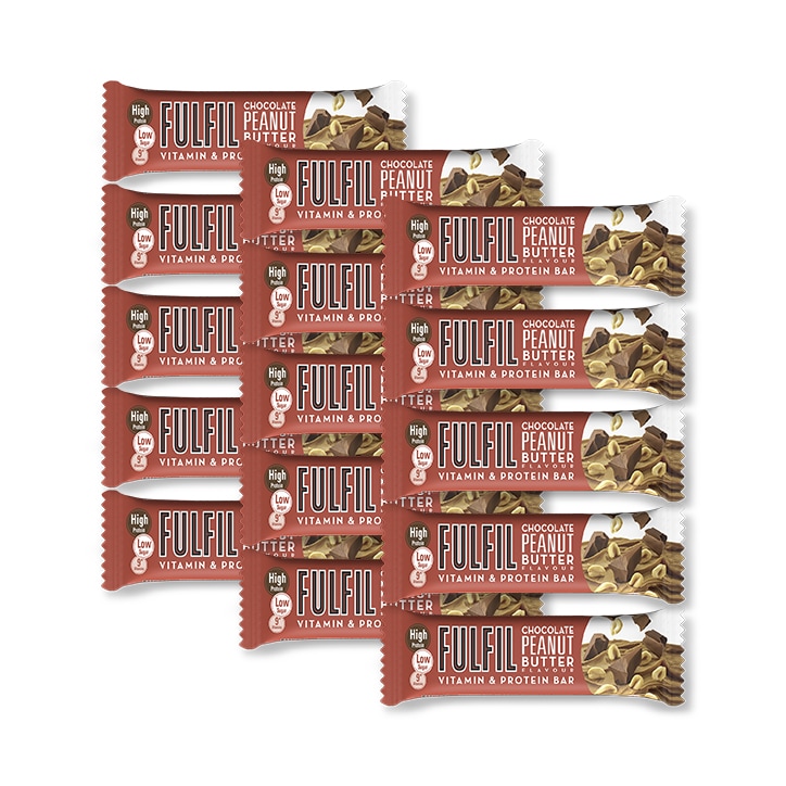 Chocolate Peanut Butter Protein Bar 15 x 55g image 1