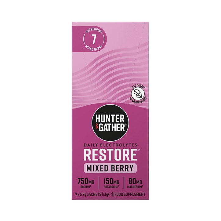 Restore Electrolytes Mixed Berry 7 x 5.9g Sachet image 1