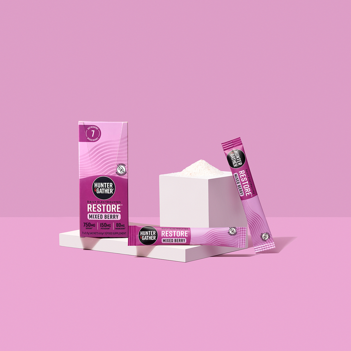 Restore Electrolytes Mixed Berry 7 x 5.9g Sachet image 7