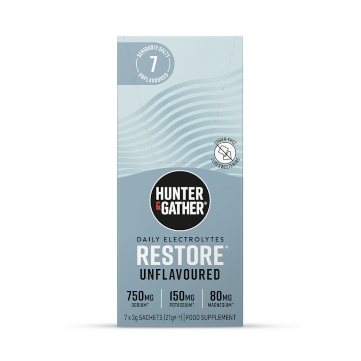Restore Electrolytes Unflavoured 7 X 3g Sachet image 2
