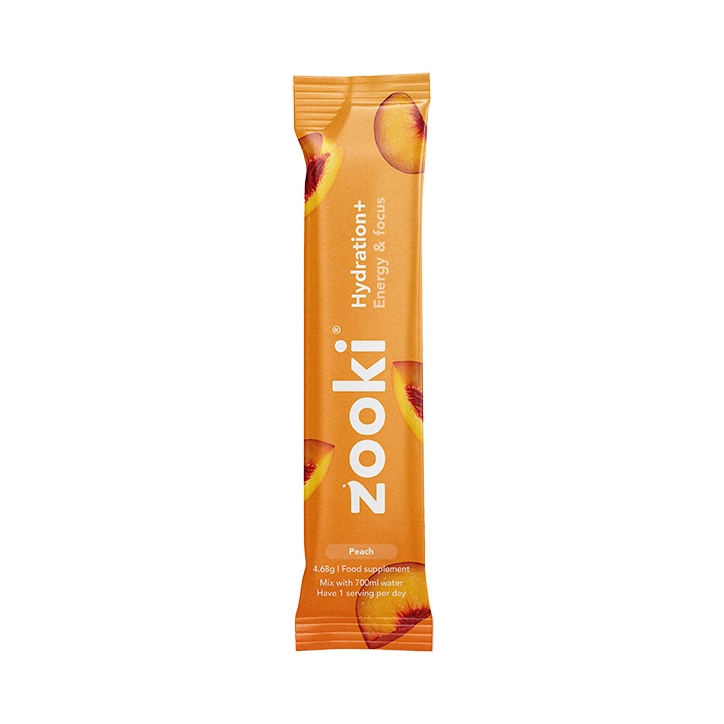 Energy & Focus, Peach Flavour 7 Sachets image 2