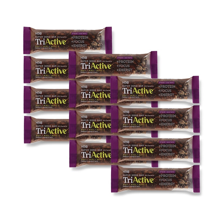 Super Good Bar Almond & Acaiberry 12 x 50g image 1