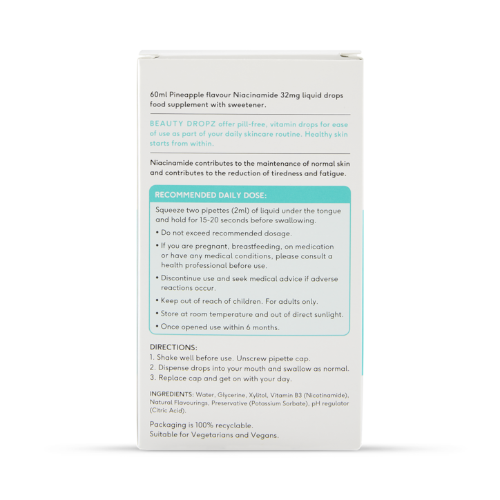 Beauty Dropz Niacinamide Edible Skincare 60ml image 4