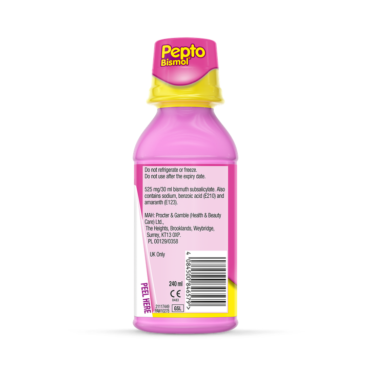 Pepto-Bismol 17.5 Mg/Ml Oral Suspension 240ml image 2