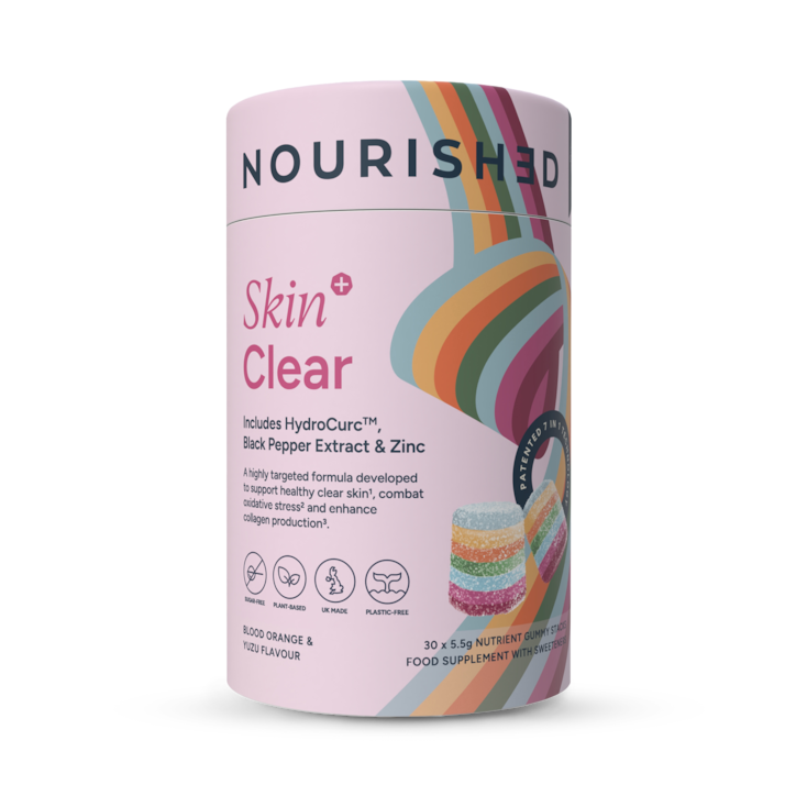 Nourished Skin+ Clear Nutrient Stacks 30 Gummies image 1