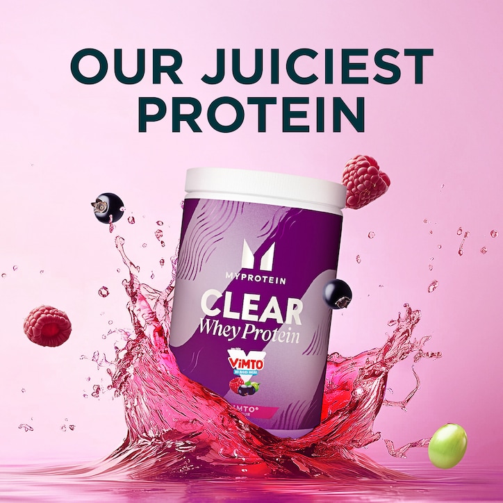 Clear Hydrolysed Whey Protein Vimto® 261g image 2