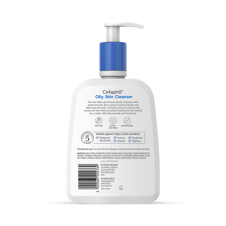 Cetaphil Oily Skin Cleanser Face Wash 236ml image 9