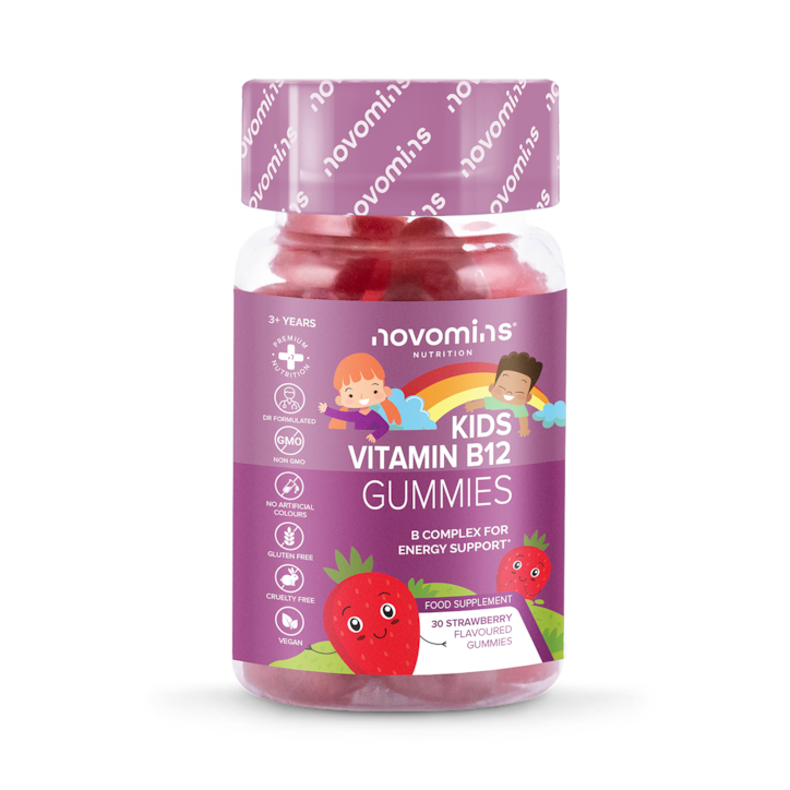 Novomins Kids Vitamin B12 30 Gummies image 1