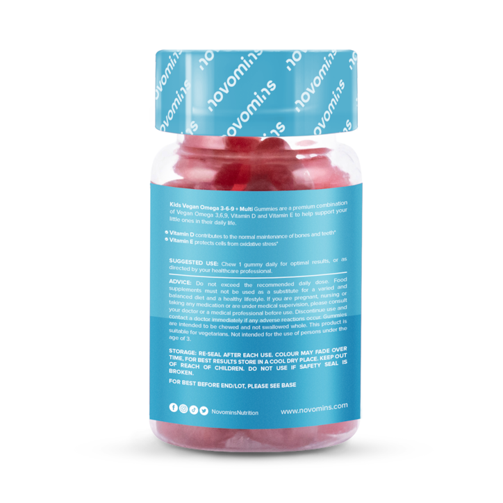 Novomins Kids Omega 3 6 9 + Multi 30 Gummies image 2