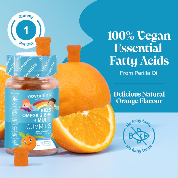Novomins Kids Omega 3 6 9 + Multi 30 Gummies image 4