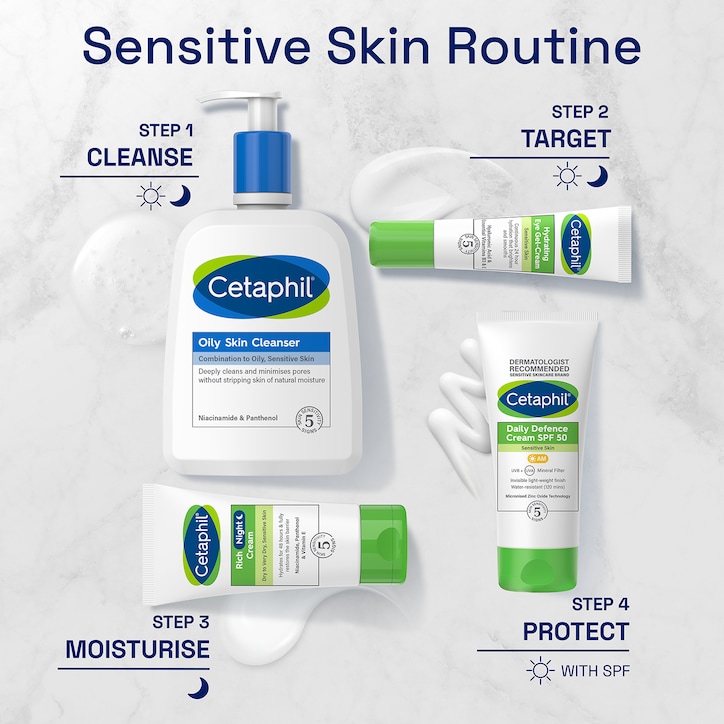 Cetaphil Rich Night Cream, Face Moisturiser 50g image 5