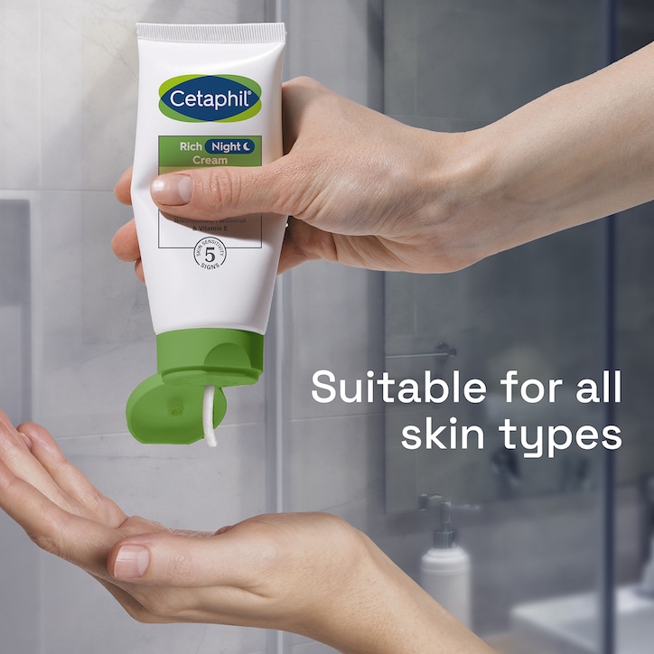 Cetaphil Rich Night Cream, Face Moisturiser 50g image 6