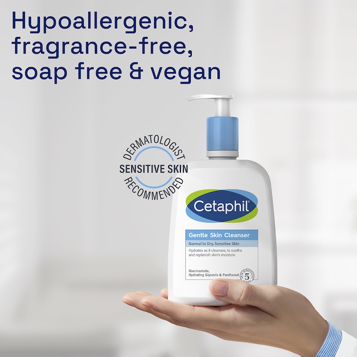 Cetaphil Gentle Skin Cleanser Face & Body Wash 473ml image 5