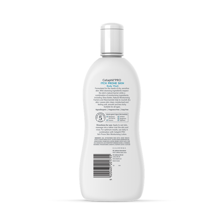 Cetaphil Pro Itch Prone Skin Body Wash 295ml image 7