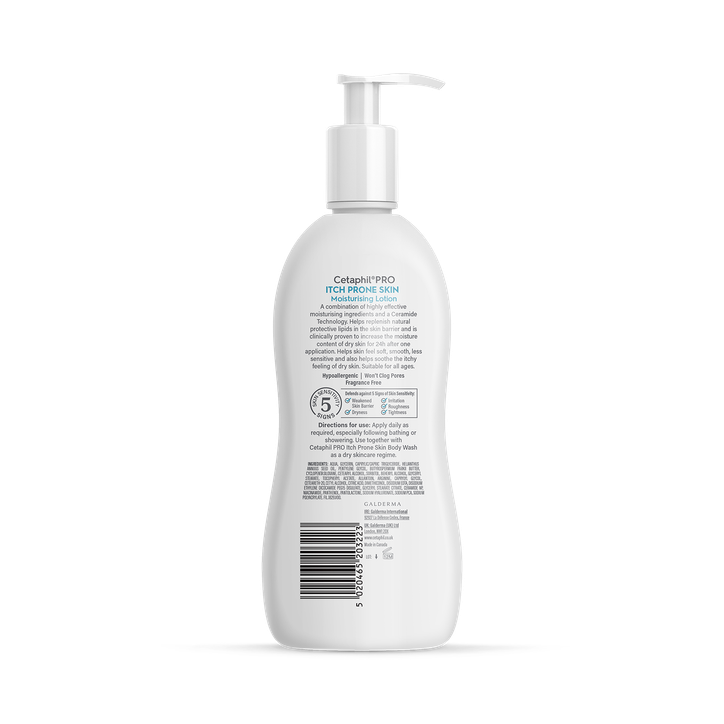 Cetaphil Pro Itch Prone Skin Moisturising Body Lotion 295ml image 7
