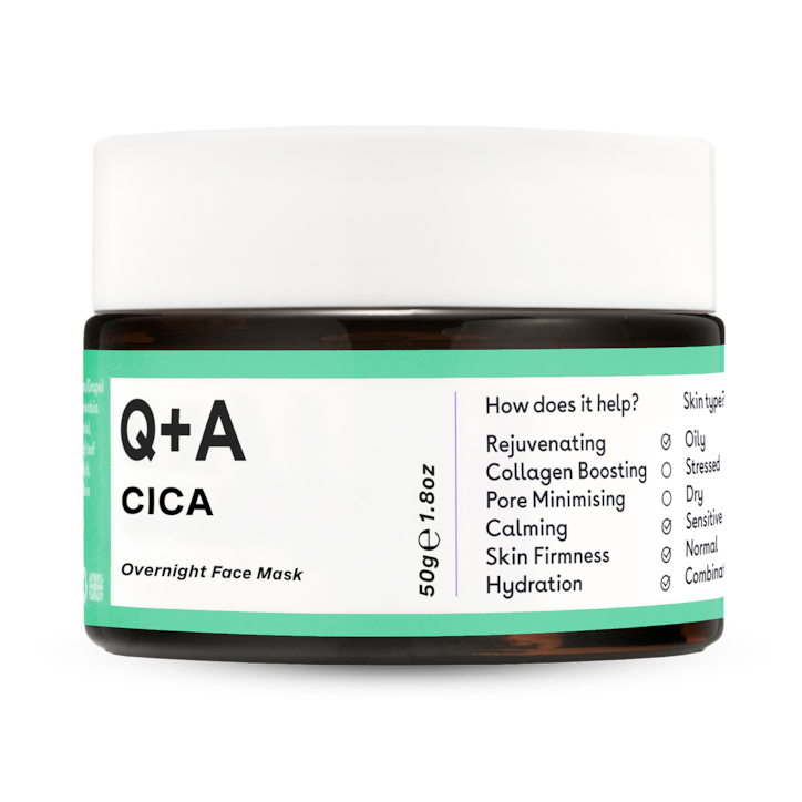Q+A Cica Calming Overnight Mask 50ml image 2