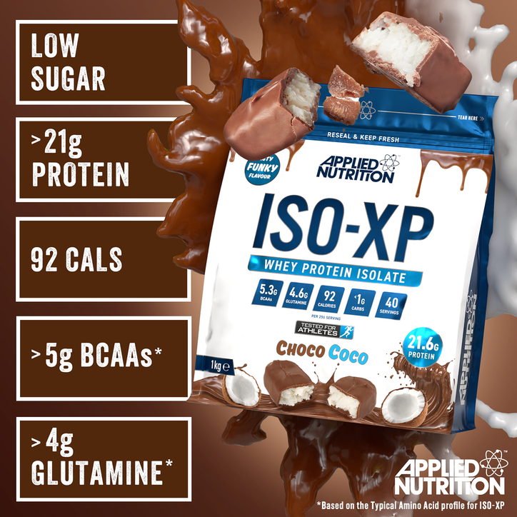 ISO XP  Whey Protein Isolate Powder Choco Coco 1kg image 2