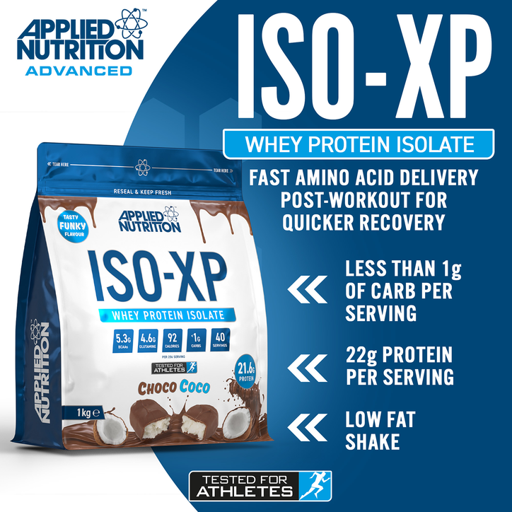 ISO XP  Whey Protein Isolate Powder Choco Coco 1kg image 3