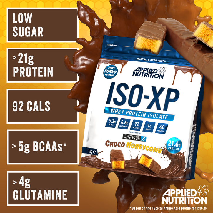 ISO XP  Whey Protein Isolate Powder Choco Honeycomb 1kg image 2