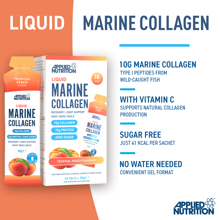 Liquid Marine Collagen Tropical Peach 10 Gels image 2