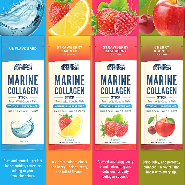 Marine Collagen Strawberry Lemonade 10 x 12g Sachets image 3